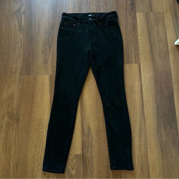 MOTHER Faux Suede High Waisted Looker in Tricks of the Trade - Picture 2 of 10